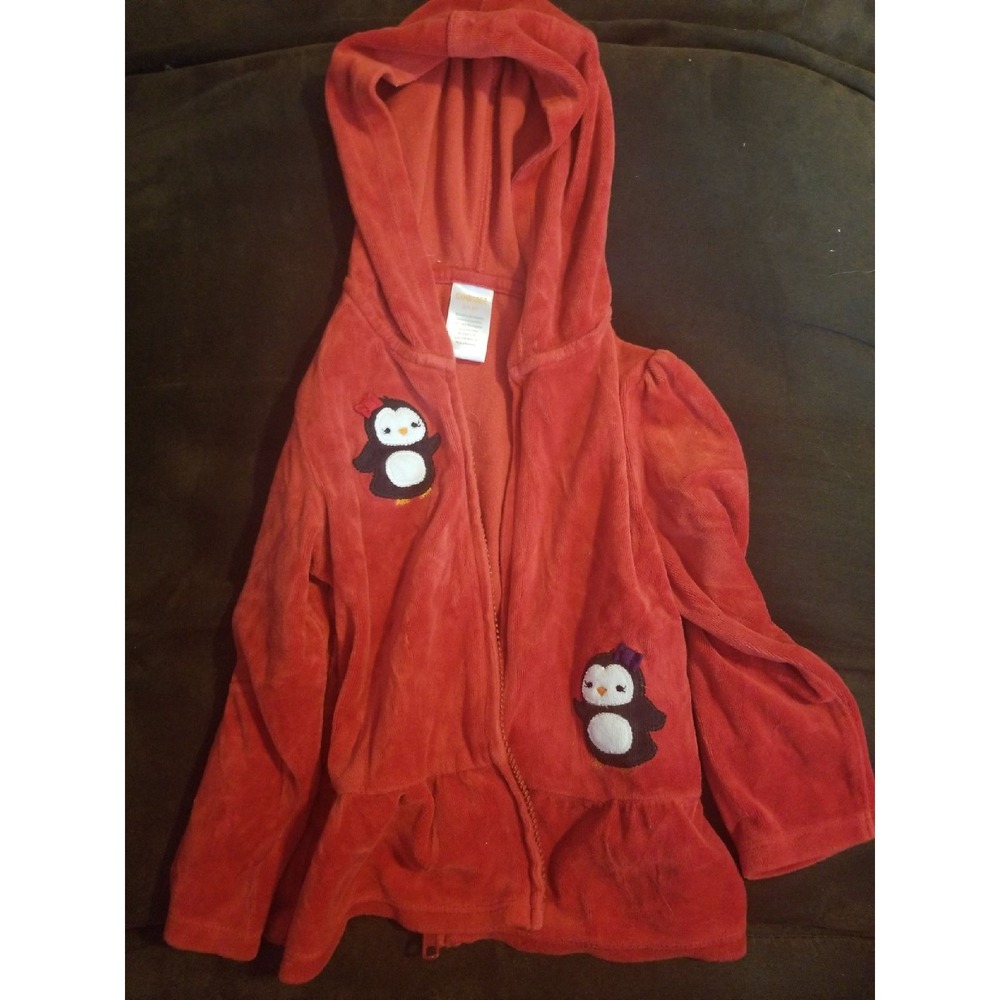 Gymboree‎ winter penguin red sweatshirt size 2t 3t